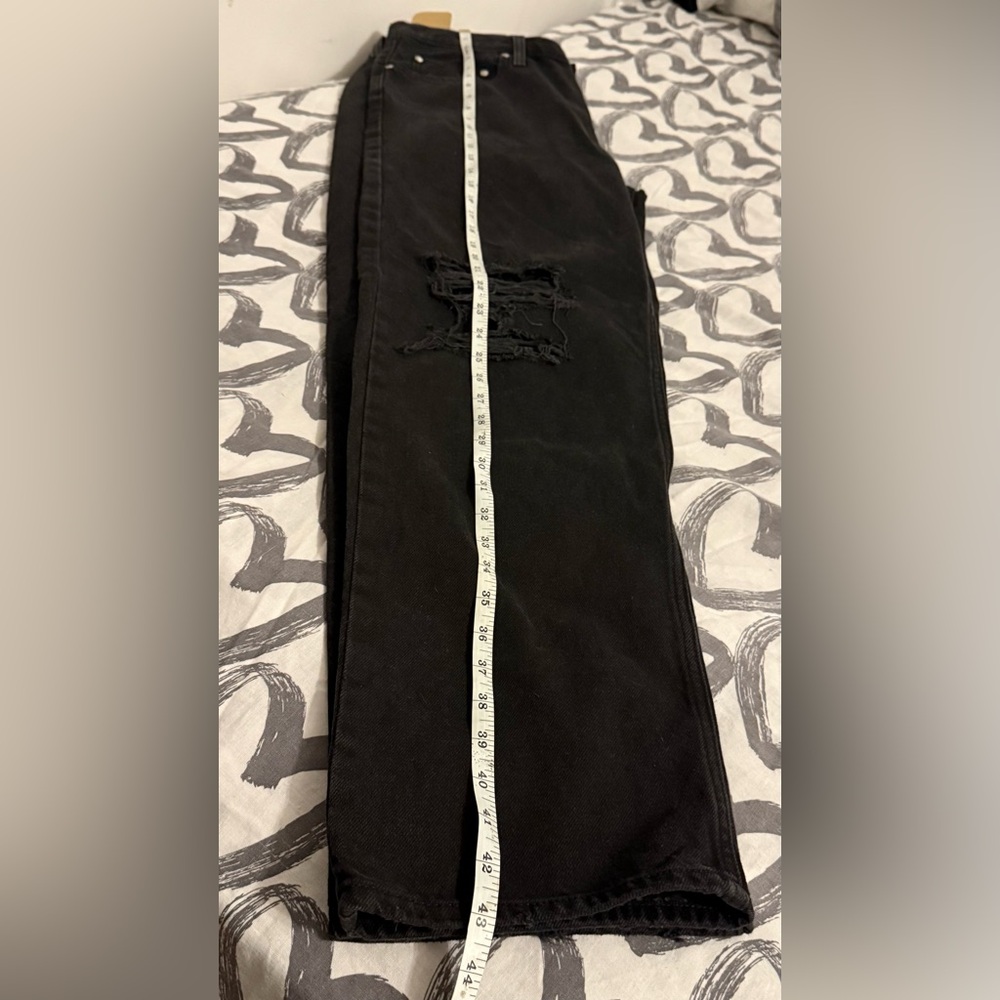 Levi's Men's Black Ripped Skinny Jeans